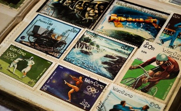 Leidenschaft Briefmarken Sammlung